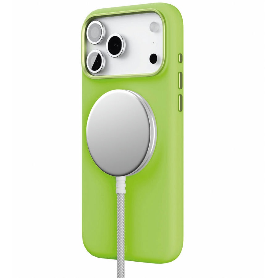 Чехол защитный VLP Aster Pro Case MagSafe для iPhone 17 Pro Max Лайм