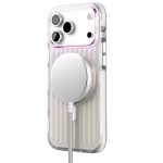Чехол защитный VLP Pulse Case MagSafe для iPhone 17 Pro Max Перламутровый
