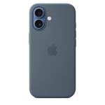 Чехол защитный Apple Silicone Case with MagSafe для iPhone 17 Anchor Blue