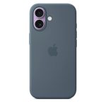 Чехол защитный Apple Silicone Case with MagSafe для iPhone 17 Anchor Blue