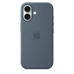 Чехол защитный Apple Silicone Case with MagSafe для iPhone 17 Anchor Blue