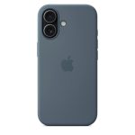 Чехол защитный Apple Silicone Case with MagSafe для iPhone 17 Anchor Blue