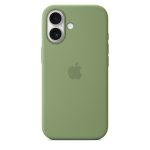 Чехол защитный Apple Silicone Case with MagSafe для iPhone 17 Light Moss