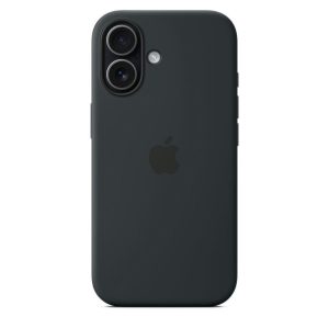Чехол защитный Apple Silicone Case with MagSafe для iPhone 17 Black