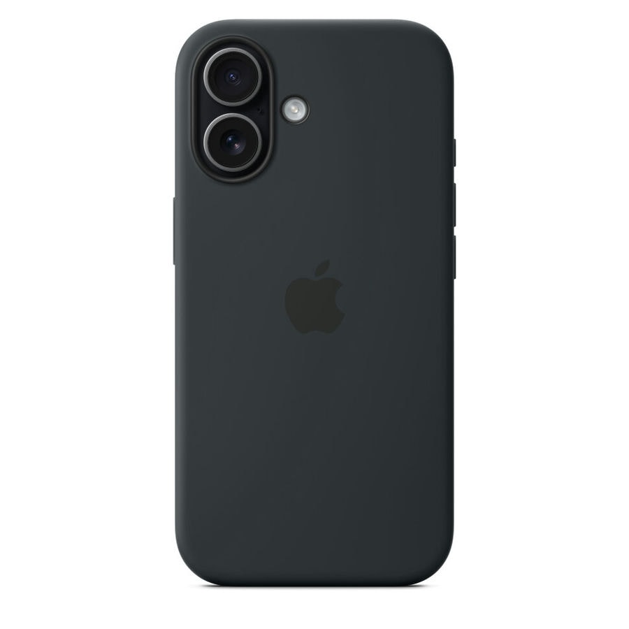 Чехол защитный Apple Silicone Case with MagSafe для iPhone 17 Black