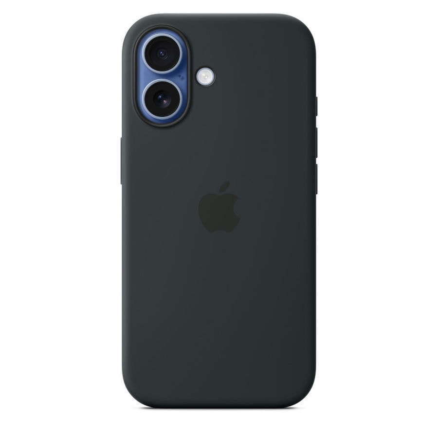 Чехол защитный Apple Silicone Case with MagSafe для iPhone 17 Black