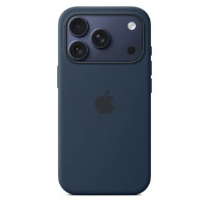 Чехол защитный Apple Silicone Case with MagSafe для iPhone 17 Pro Midnight