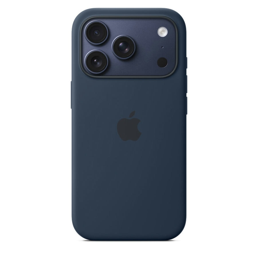 Чехол защитный Apple Silicone Case with MagSafe для iPhone 17 Pro Midnight