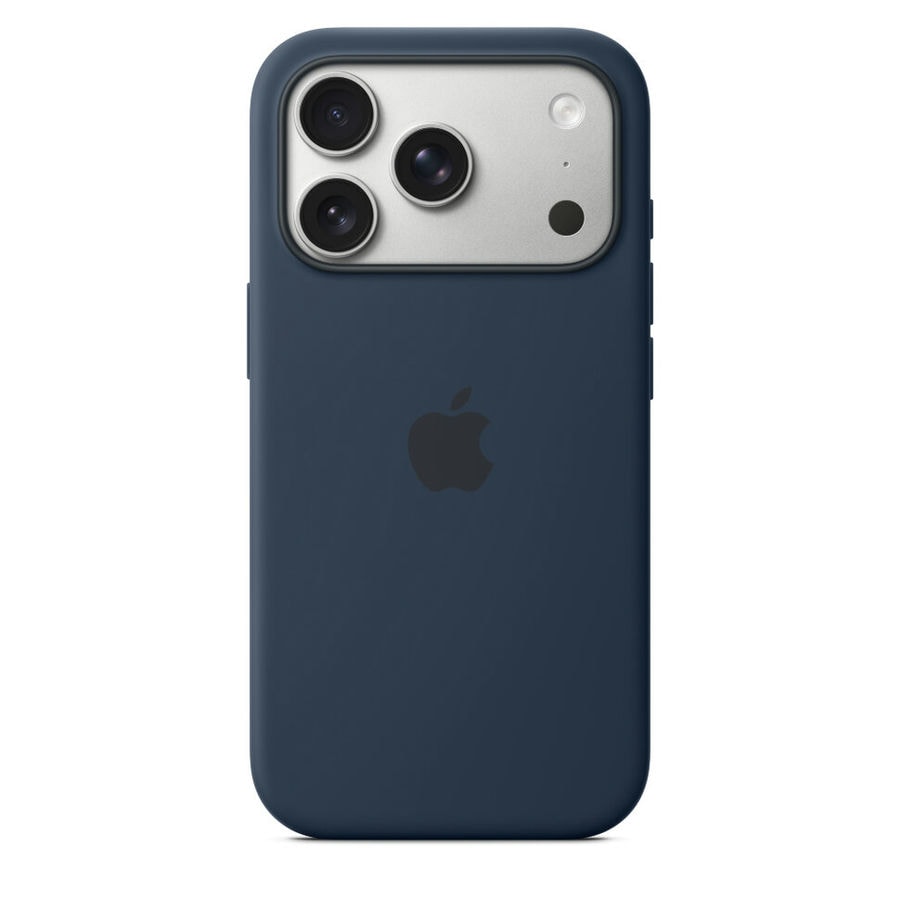 Чехол защитный Apple Silicone Case with MagSafe для iPhone 17 Pro Midnight