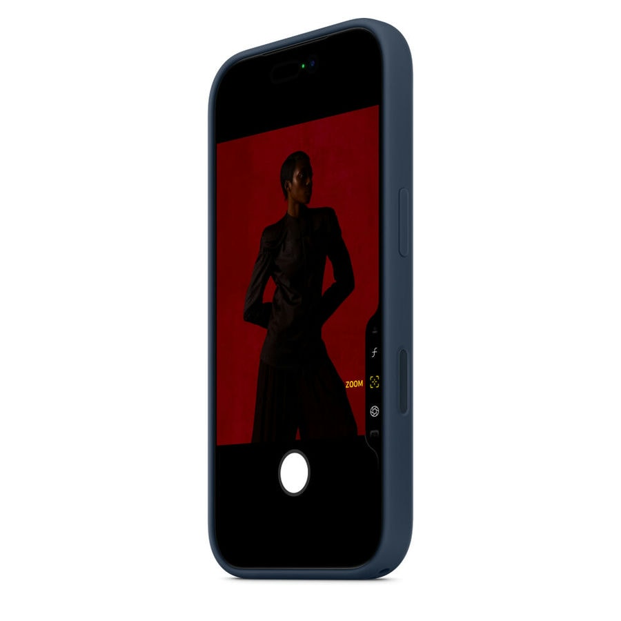 Чехол защитный Apple Silicone Case with MagSafe для iPhone 17 Pro Midnight