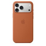 Чехол защитный Apple Silicone Case with MagSafe для iPhone 17 Pro Max Terra Cotta
