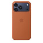 Чехол защитный Apple Silicone Case with MagSafe для iPhone 17 Pro Max Terra Cotta