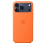 Чехол защитный Apple Silicone Case with MagSafe для iPhone 17 Pro Max Orange