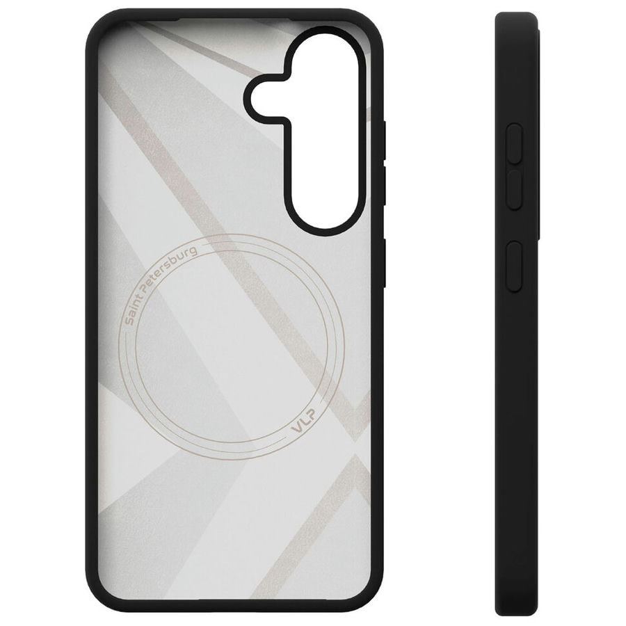 Чехол защитный VLP Aster Case с MagSafe для Samsung Galaxy S25 Черный