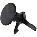 Автомобильный держатель с беспроводной зарядкой VLP Carbon Mount Magsafe Черный