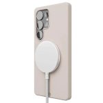 Чехол защитный VLP Aster Case с MagSafe для Samsung Galaxy S25 Ultra Песочный