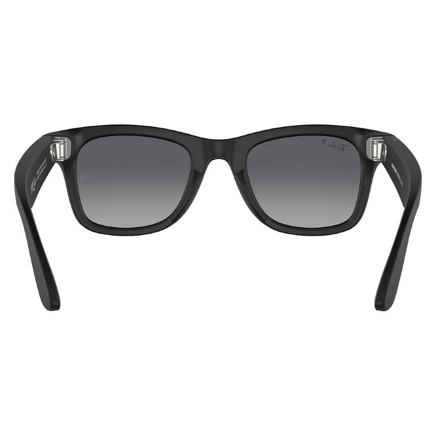 Умные очки Ray-Ban Wayfarer Matte Black/Polarized Graphite Gradient (RW4006)
