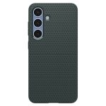 Чехол защитный Spigen Liquid Air для Samsung Galaxy S25 Зеленый (Abyss Green)