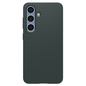 Чехол защитный Spigen Liquid Air для Samsung Galaxy S25 Зеленый (Abyss Green)