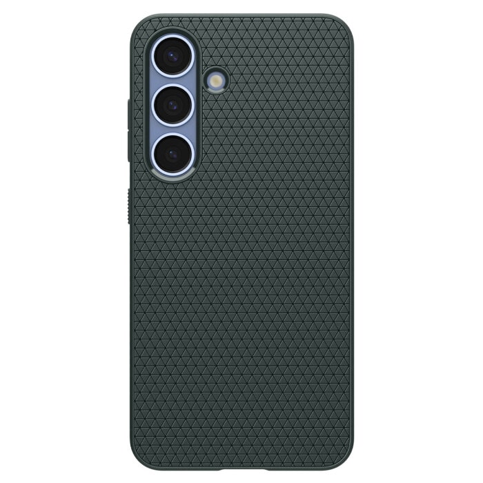 Чехол защитный Spigen Liquid Air для Samsung Galaxy S25 Зеленый (Abyss Green)