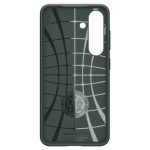Чехол защитный Spigen Liquid Air для Samsung Galaxy S25 Зеленый (Abyss Green)