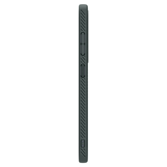 Чехол защитный Spigen Liquid Air для Samsung Galaxy S25 Зеленый (Abyss Green)