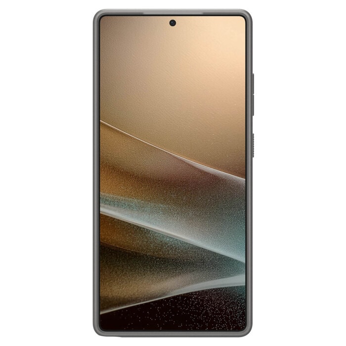Чехол защитный Spigen Liquid Air для Samsung Galaxy S25 Ultra Серый (Marble Grey)