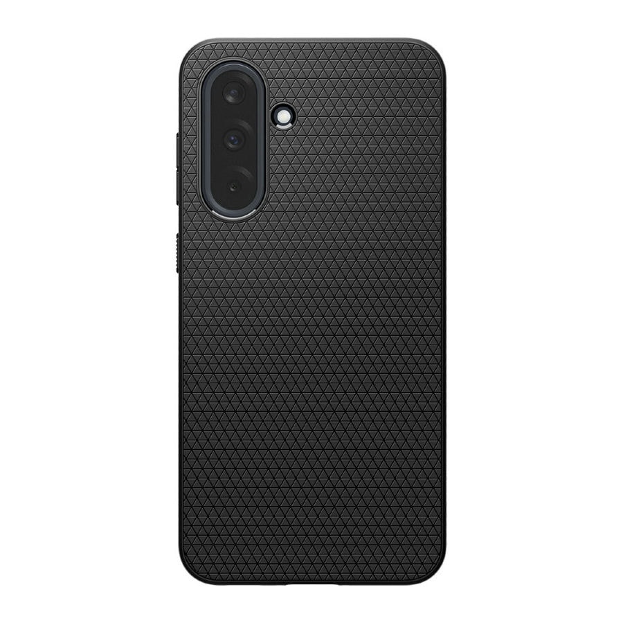 Чехол защитный Spigen Liquid Air для Samsung Galaxy A36 Черный (Black)