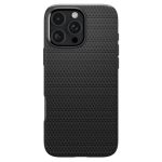  Чехол защитный Spigen Liquid Air для iPhone 16 Pro Черный (Black)