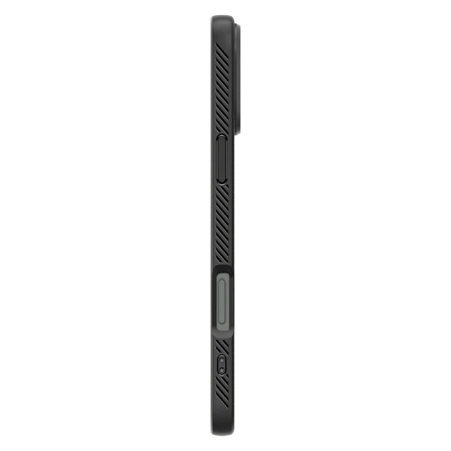  Чехол защитный Spigen Liquid Air для iPhone 16 Pro Черный (Black)
