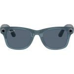 Умные очки Ray-Ban Wayfarer Matte Jeans/Polar Dusty Blue (RW4006)