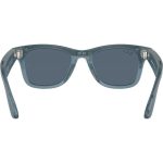 Умные очки Ray-Ban Wayfarer Matte Jeans/Polar Dusty Blue (RW4006)