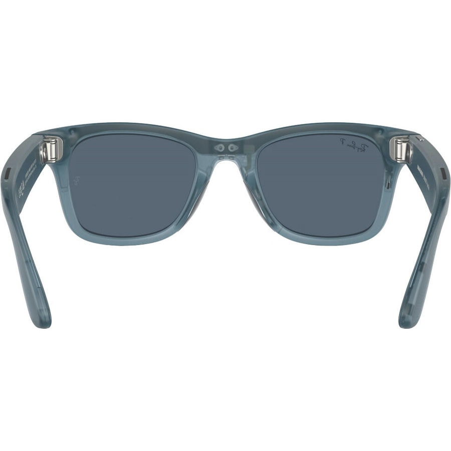 Умные очки Ray-Ban Wayfarer Matte Jeans/Polar Dusty Blue (RW4006)