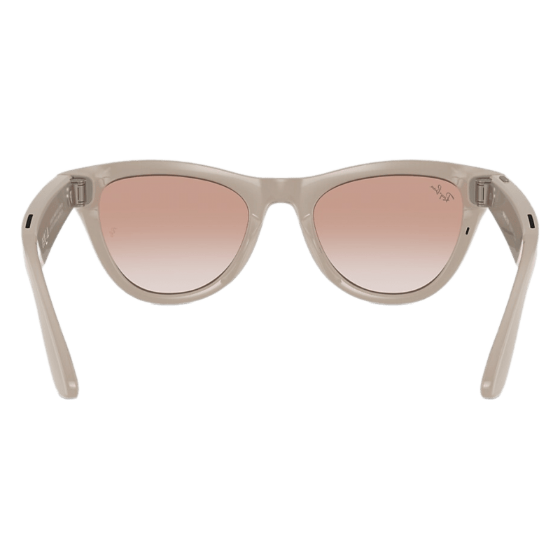 Умные очки Ray-Ban Skyler Shiny Chalky Gray/Cinnamon Pink (RW4010)