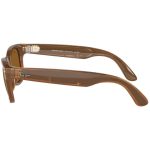 Умные очки Ray-Ban Skyler Shiny Caramel/Polar Brown (RW4010)