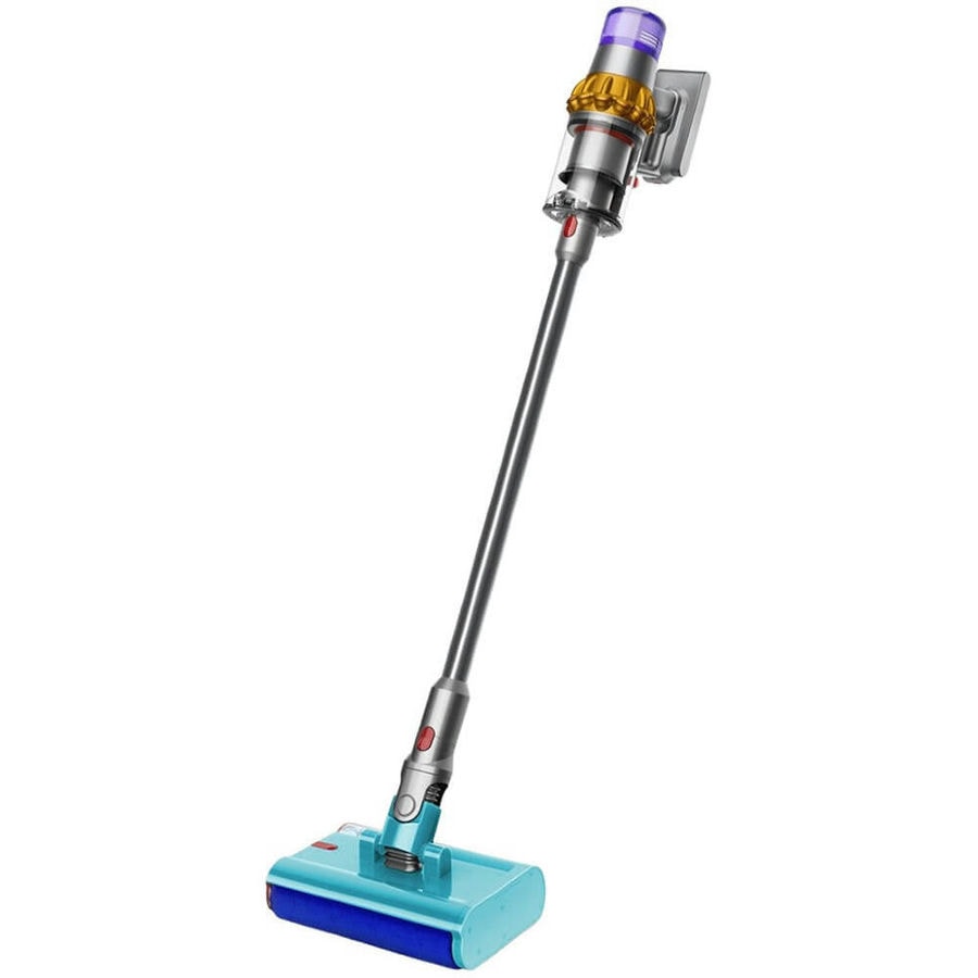 Вертикальный беспроводной пылесос Dyson V15s Detect Submarine (SV47) Yellow/Nickel (Вилка CN)