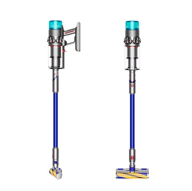 Вертикальный беспроводной пылесос Dyson Gen5 Detect Fluffy (SV23) Nikel/Blue (Вилка CN)