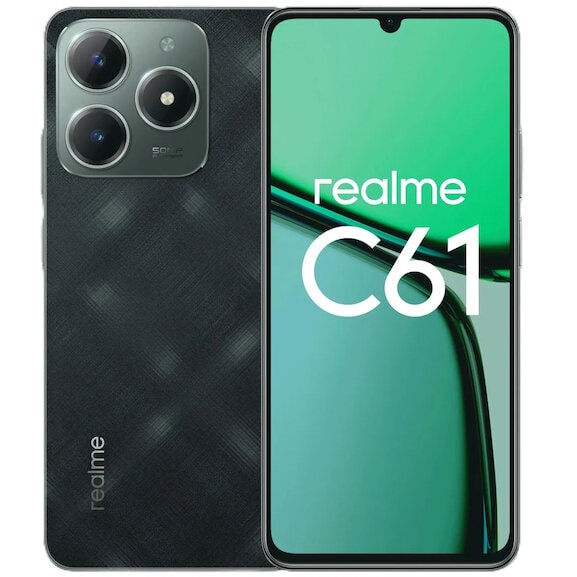 Смартфон realme C61 8/256GB Зеленый (Dark Green)