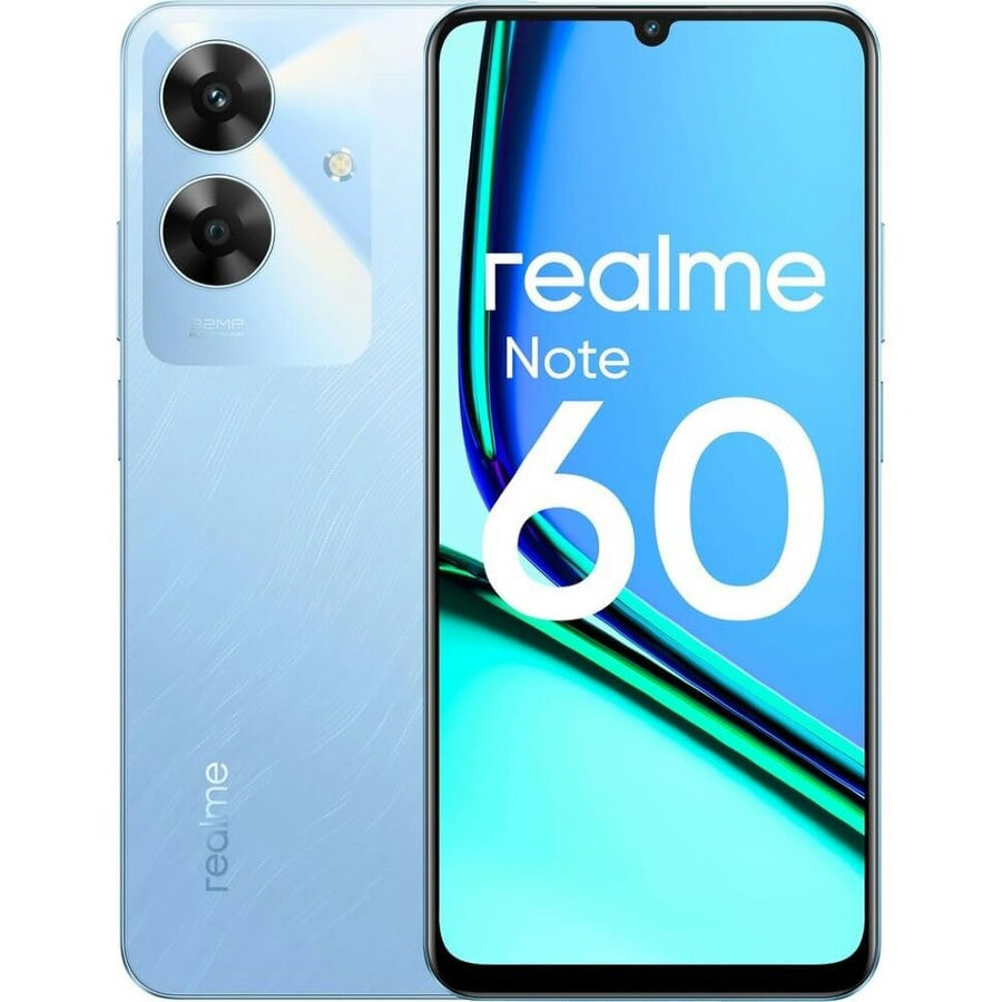 Смартфон realme Note 60 6/128GB Голубой (Voyage Blue)
