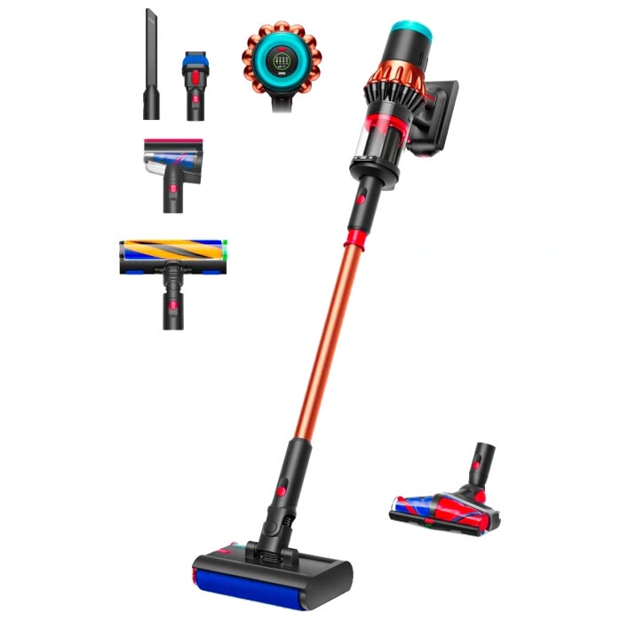 Вертикальный беспроводной пылесос Dyson V16 Piston Animal Submarine (SV53A) Black/Copper (Вилка CN)