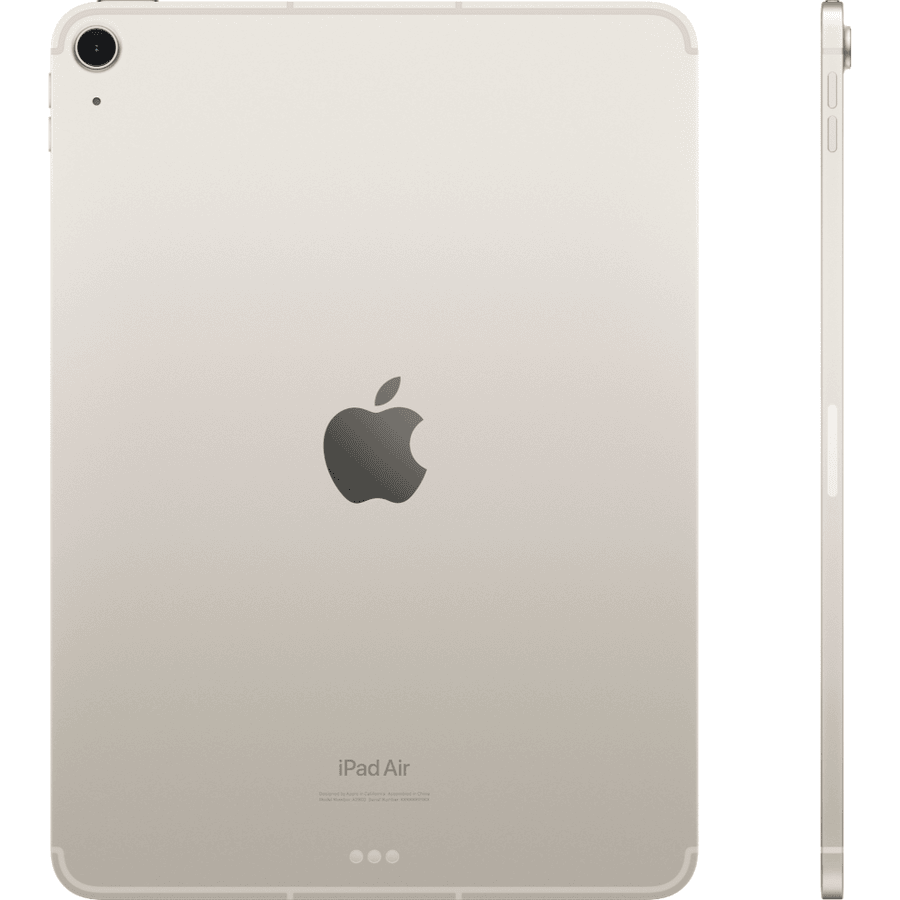 Планшет Apple iPad Air 11 (2025) 128GB Wi-Fi + Cellular Сияющая звезда (Starlight)