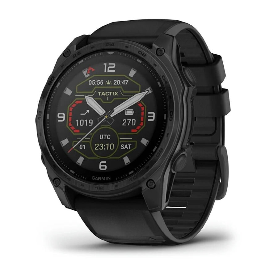 Умные часы Garmin Tactix 8 51mm SOLAR Includes Applied Ballistics Elite Solver (010-03407-10)