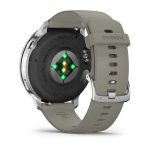Умные часы Garmin Venu 4 45mm Silver with Silver Gray Silicone Band (010-03014-01)