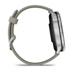 Умные часы Garmin Venu 4 45mm Silver with Silver Gray Silicone Band (010-03014-01)