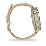 Умные часы Garmin Venu 4 41mm Lunar Gold with Bone Silicone Band and Light Sand Leather Band (010-03013-03)
