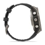 Умные часы Garmin Fenix 8 Pro 47mm AMOLED Sapphire Titanium with Graphite/Black Silicone Band (010-03198-10)