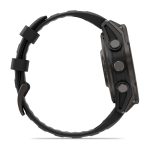 Умные часы Garmin Fenix 8 Pro 47mm AMOLED Sapphire Carbon Gray DLC Titanium with Black/Pebble Gray Silicone Band (010-03198-00)