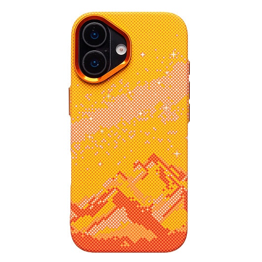 Чехол защитный MOSBROS Phone Case MagSafe для iPhone 17 Желтый