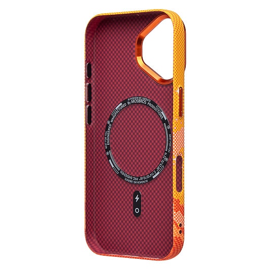 Чехол защитный MOSBROS Phone Case MagSafe для iPhone 17 Желтый