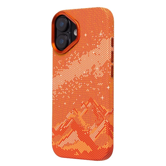 Чехол защитный MOSBROS Phone Case MagSafe для iPhone 17 Оранжевый